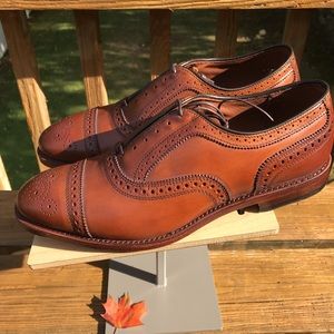 Allen Edmonds “Strand” walnut.